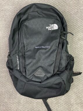 The North Face Connector Backpack Black Hiking Outdoor Travel
